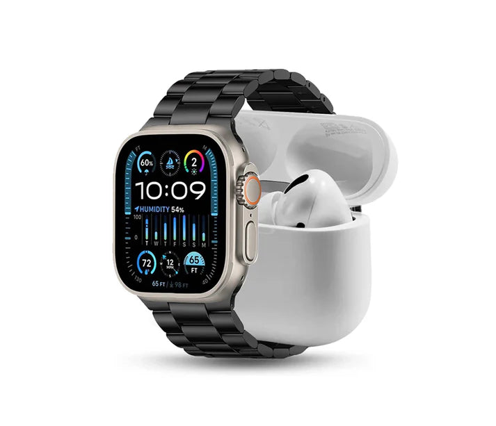 Crown I60 7 in 1 smartwatch with budds